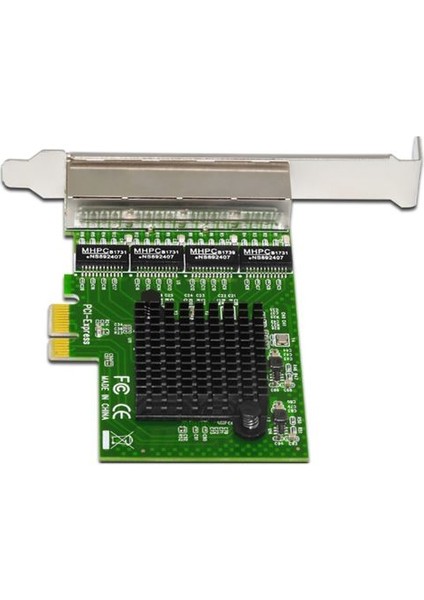 Smart 4 Port Gigabit Lan PCI Express Kart