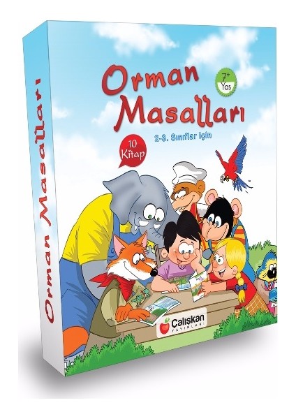 Orman Masalları 10 Kitap + Test Eki