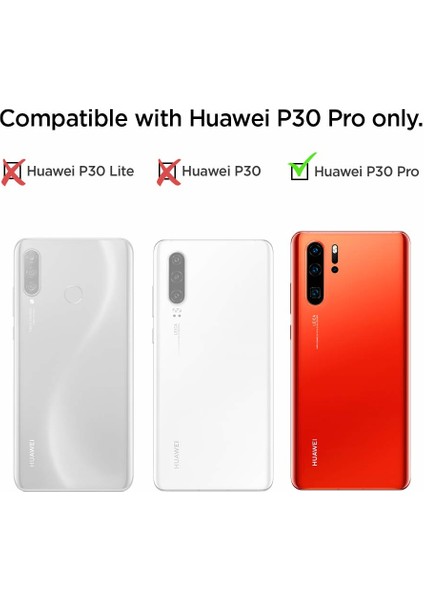 Huawei P30 Pro Kılıf Ultra Hybrid Crystal Clear - L37CS25728