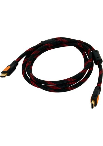 FA-HD42 HDMI to HDMI Altın Uçlu 3D Örgülü Kablo (5m)