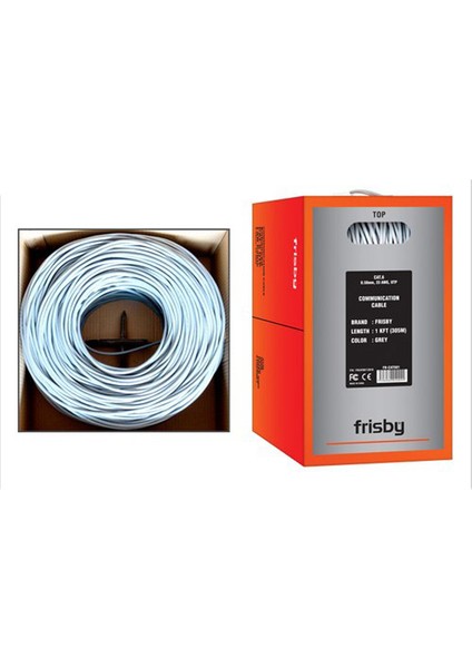 CAT-6 UTP 23AWG 305 MT Network Kablosu ( FR-CAT601)