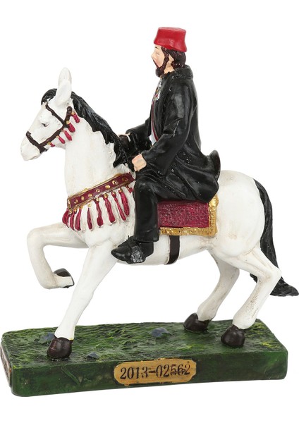 At Üzerinde Sultan Abdülaziz Osmanlı Biblo