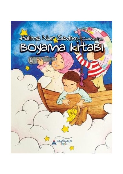 Halime Nur Sevimin Çizimleriyle Boyama Kitabı