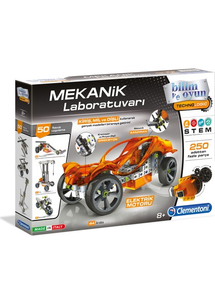 Mekanik Laboratuvarı - 50 Farklı Teknik Uygulama 64293