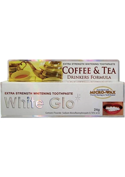 White Glo Coffee Tea Diş Macunu 24Gr