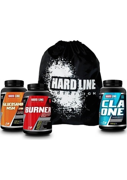 Hardline Cla One 1000 Mg + Glucosamine Msm + Burner Kombinasyonu