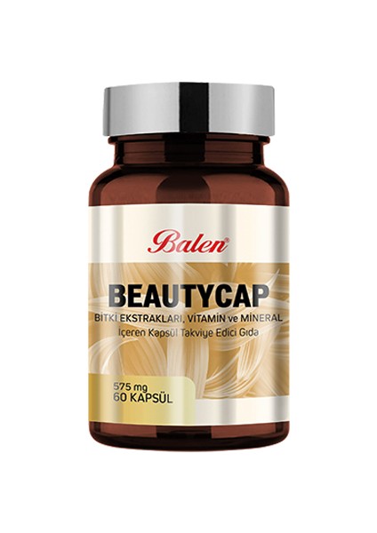 Beautycap Bitki Ekstraktları, Vitamin Ve Mineral İçeren Kapsül 575 Mg 60 Kapsül