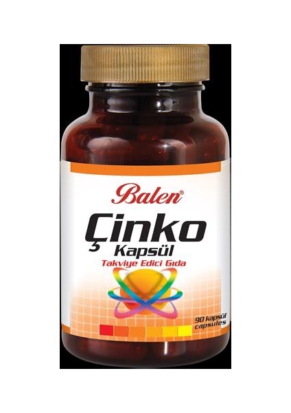 Çinko Kapsül 325 Mg 90 Kapsül