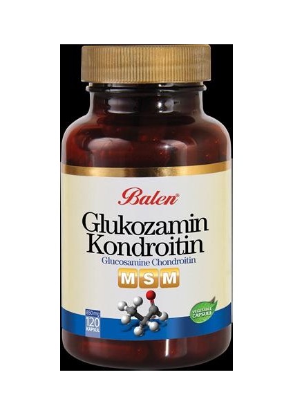 Glukozamin&Kondroitin&Msm Kapsül 970 Mg 120 Kapsül