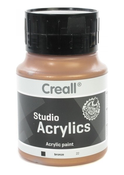 Studıo Acrylıcs 500 Ml 22 Metallıc Bronz