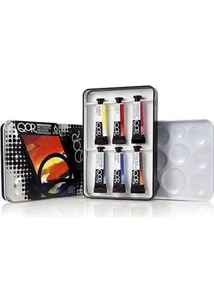 Qor Water Color Set Introductory Set 6'Lı