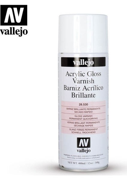 Akrilik Sprey Vernik 400 Ml Parlak