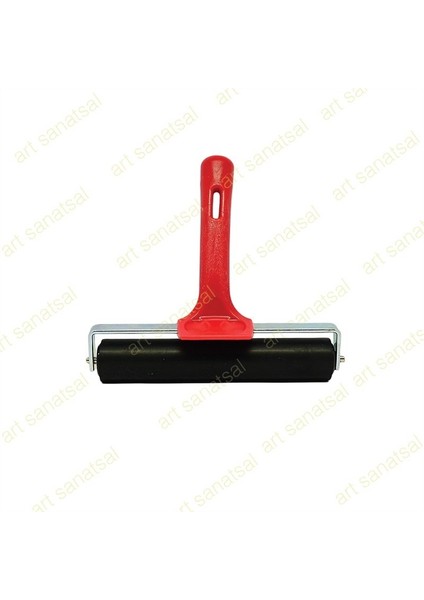 Metal Aksamlı Kauçuk Merdane 15 Cm