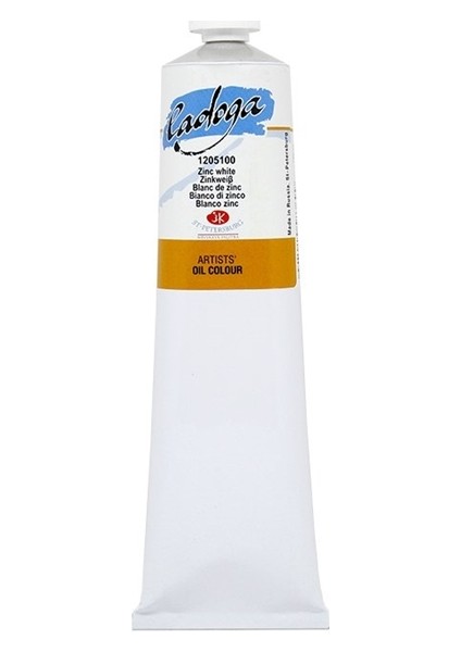 Ladoga Yağlı Boya 120 ml Zinc White 100