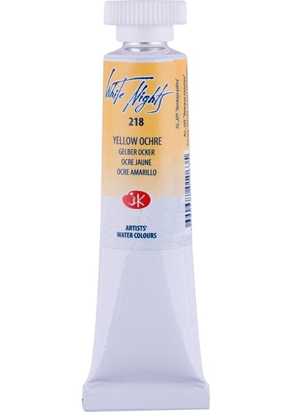 St Ptersburg  White Night Watercolor Tube 10Ml Yellow Ochre