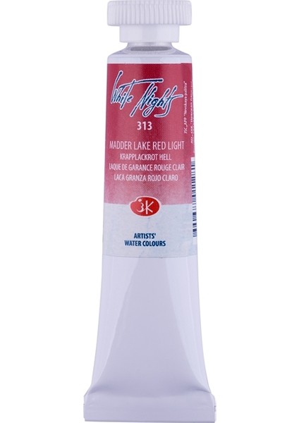 St Ptersburg White Night Watercolor Tube 10Ml Madder Lake Red Light