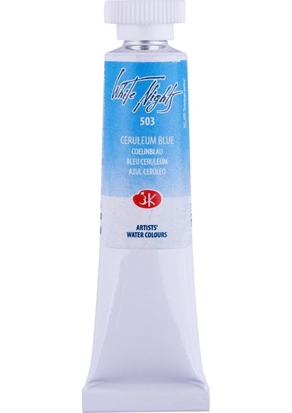 St Ptersburg White Night Watercolor Tube 10Ml Ceruleum Blue