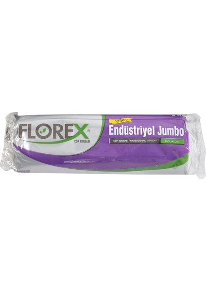 Yeni Endüstriyel Jumbo Siyah Çöp Torbası 80x110 cm 20 Rulo