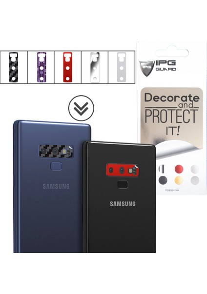 Ipg Samsung Galaxy Note 9 Kamera Lens Koruma Set (5 Adet)