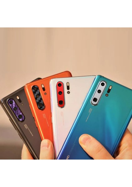 Huawei P30 Pro Kamera Lens Koruma Set (5 Adet)