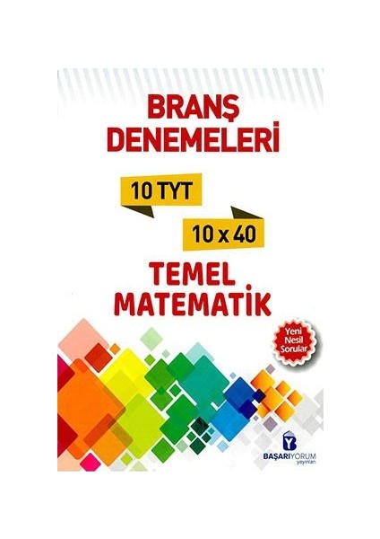 Başarıyorum Yayınları Tyt Matemati̇K Deneme