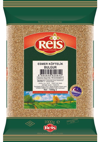 Esmer Köftelik Bulgur 1 Kg