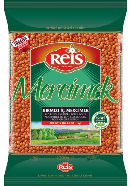 Kırmızı Mercimek 1 kg