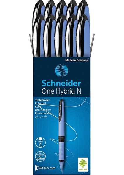 One Hybrid N 0,5 Roller Kalem Siyah Scr231 10 Lu (1 Paket 10 Adet)