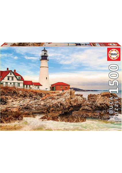 Puzzle 1500 Parça Rocky Lighthouse 17978