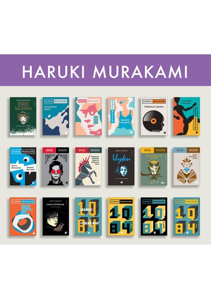 Kadınsız Erkekler - Renksiz Tsukuru Tazaki'nin Hac Yılları - İmkansızın Şarkısı - Koşmasaydım Yazamazdım - Haruki Murakami