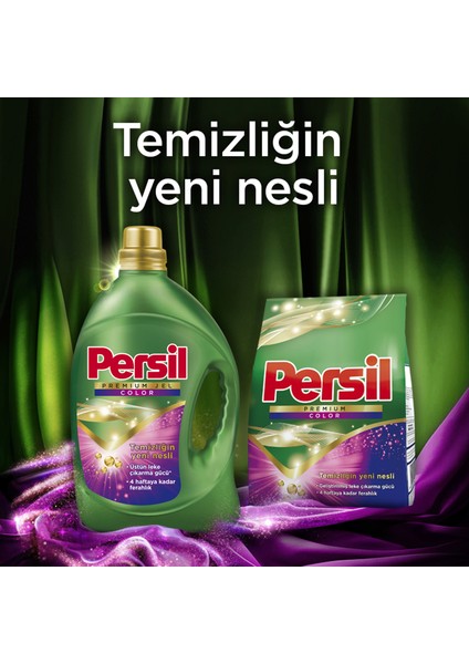 Premium Color Jel Çamaşır Deterjanı 30 Yıkama 4'lü