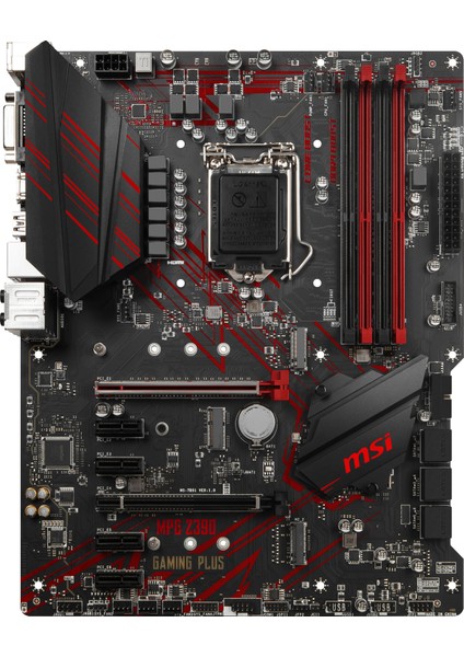 MPG Z390 GAMING PLUS SOKET 1151 DDR4 4400(OC) HDMI DVI M.2 USB3.1 ATX