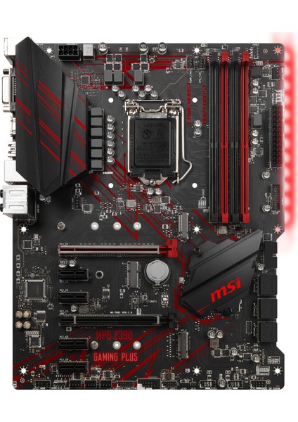 MPG Z390 GAMING PLUS SOKET 1151 DDR4 4400(OC) HDMI DVI M.2 USB3.1 ATX
