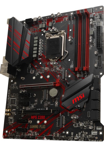 MPG Z390 GAMING PLUS SOKET 1151 DDR4 4400(OC) HDMI DVI M.2 USB3.1 ATX
