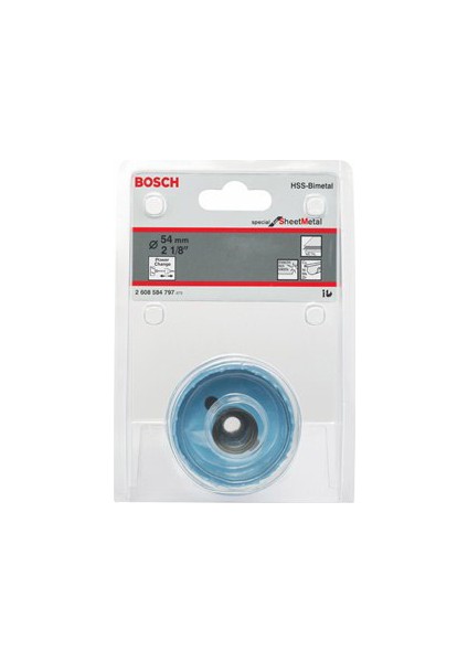 - Saç Metal İçin Delik Açma Testeresi (Panç) - 54 Mm, 2 1/8" fiyatları