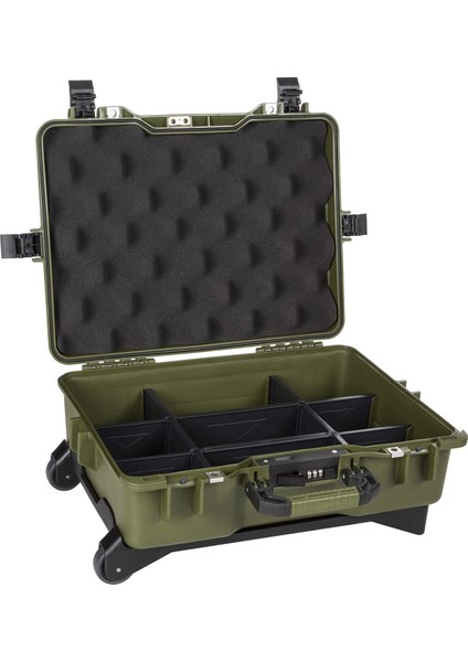 Mtc 430Pl Yeşil - Yumurta Sünger + Plastik Bölmeli Tough Case Pro Takım Çantası