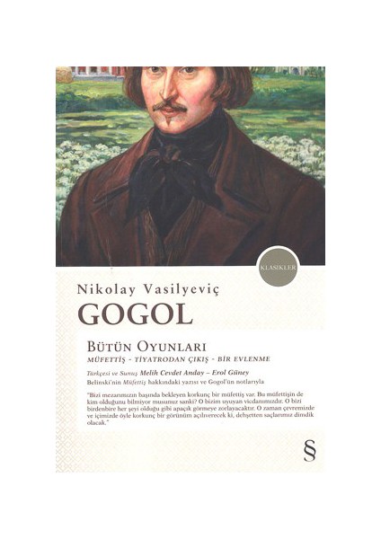Gogol : Bütün Oyunları - Nikolay Vasilyeviç Gogol