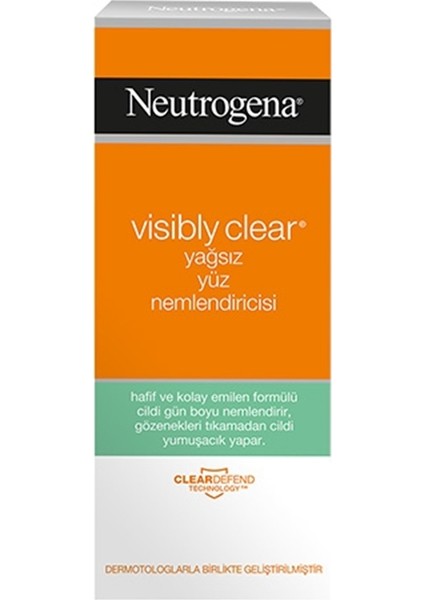 Visibly Clear® Yağsız Yüz Nemlendiricisi 50ml