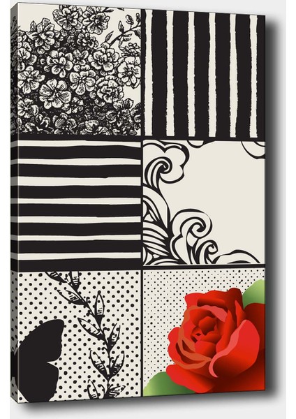 Dekoratif Kanvas Tablo 30 x 40 cm