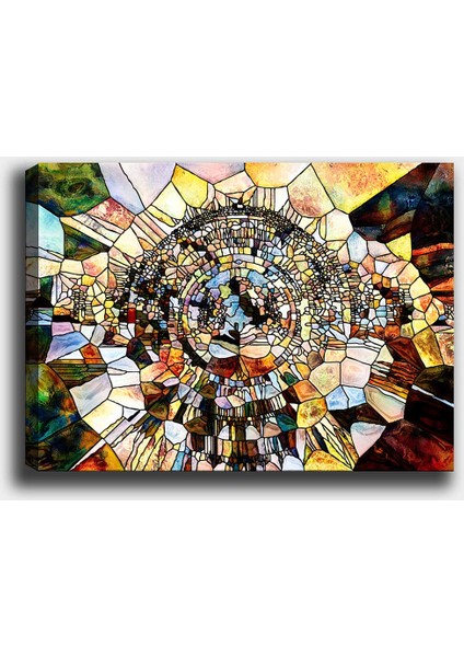 Soyut Kanvas Tablo 30 x 40 cm