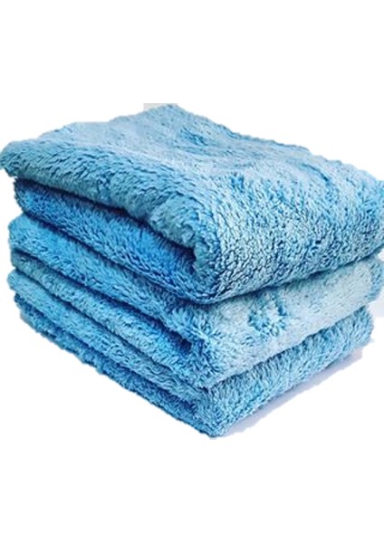 Drying Towel Yüksek Su Emiş Gücü Kurulama Havlusu Mavi 50x70