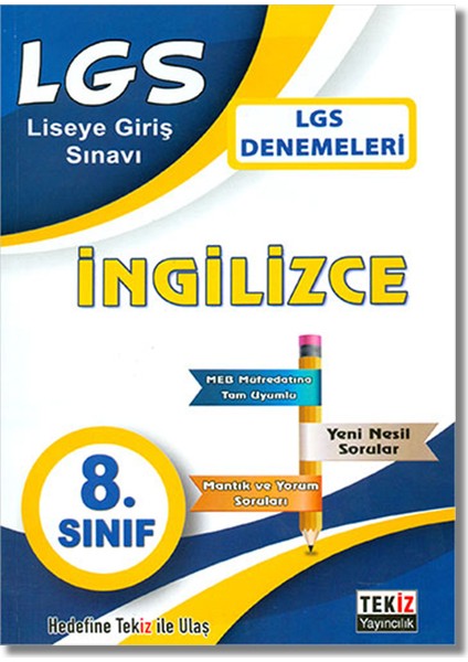 Tekiz 8. Sınıf LGS İngilizce Denemeleri