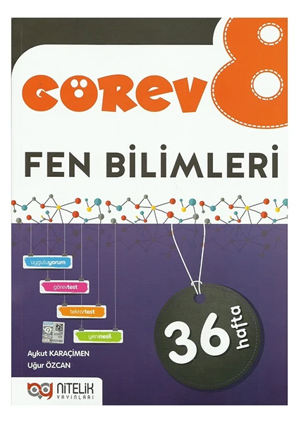 Nitelik Yayınları 8. Sınıf Görev Fen Bilimleri