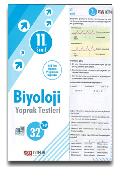 11. Sınıf Biyoloji Yaprak Test