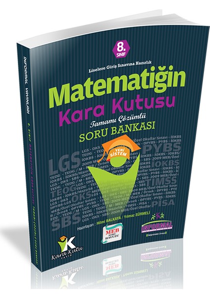 İnformal 8. Sınıf LGS Matematiğin Kara Kutusu Sor Bankası