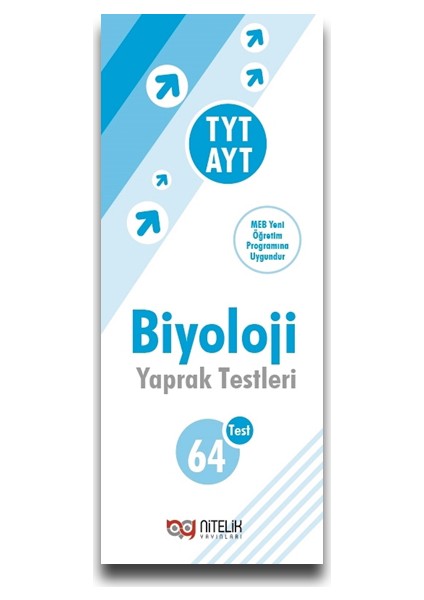 Nitelik Yayınları TYT - AYT Biyoloji Yaprak Test