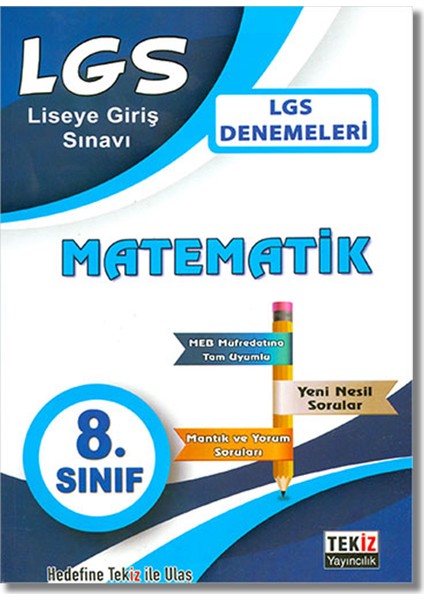 Tekiz 8. Sınıf LGS Matematik Denemeleri