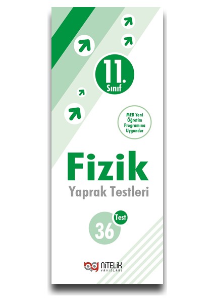 Nitelik Yayınları 11. Sınıf Fizik Yaprak Test