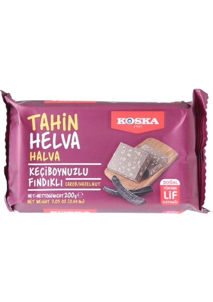Helva Keçi Boynuzlu Fındık Püreli 200 gr
