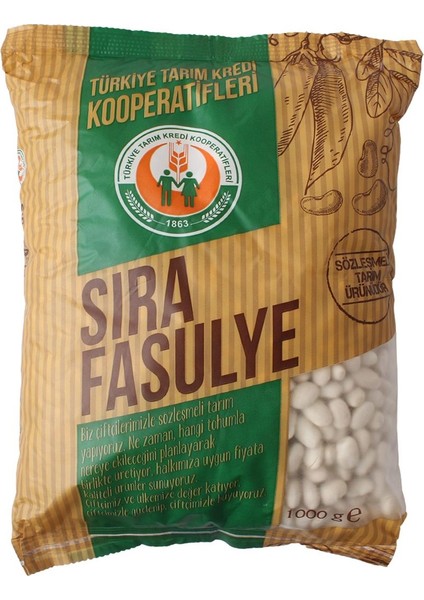 Türkiye Tarım Kredi Koop.Fasulye 1 kg